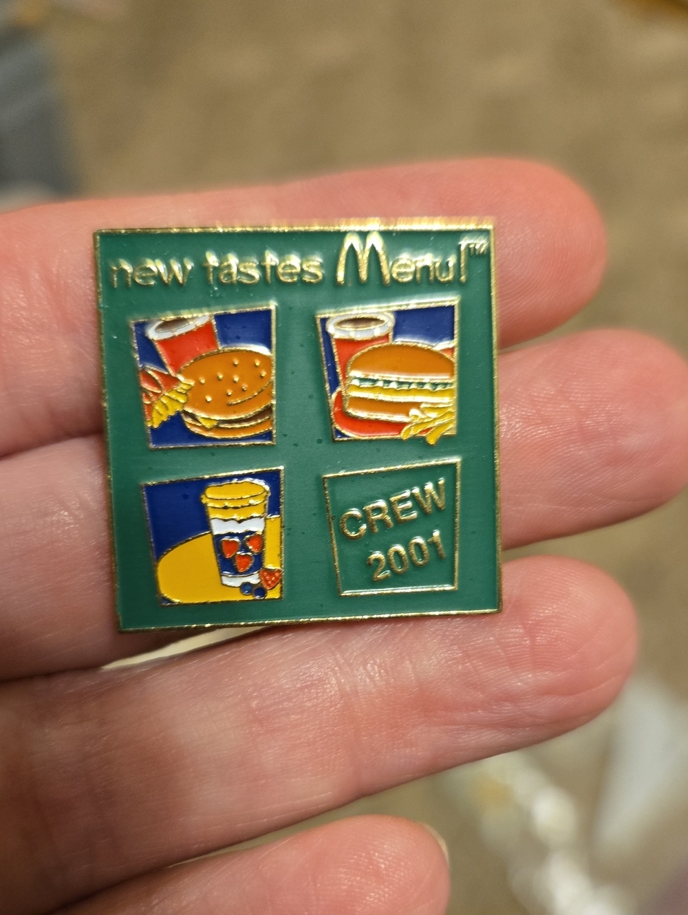 McDonald's 2001 Crew Pin